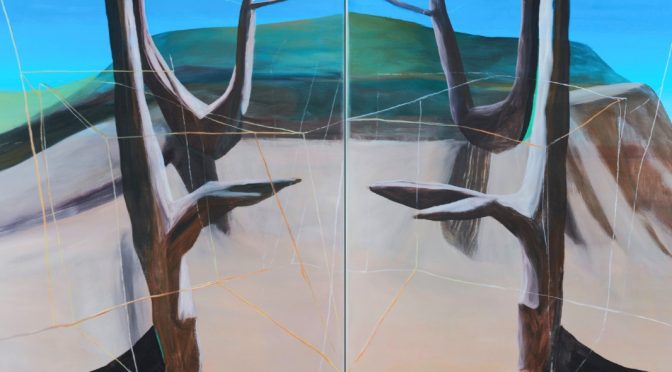 "EN MIROIR" MARC DESGRANDCHAMPS AT GALERIE LELONG